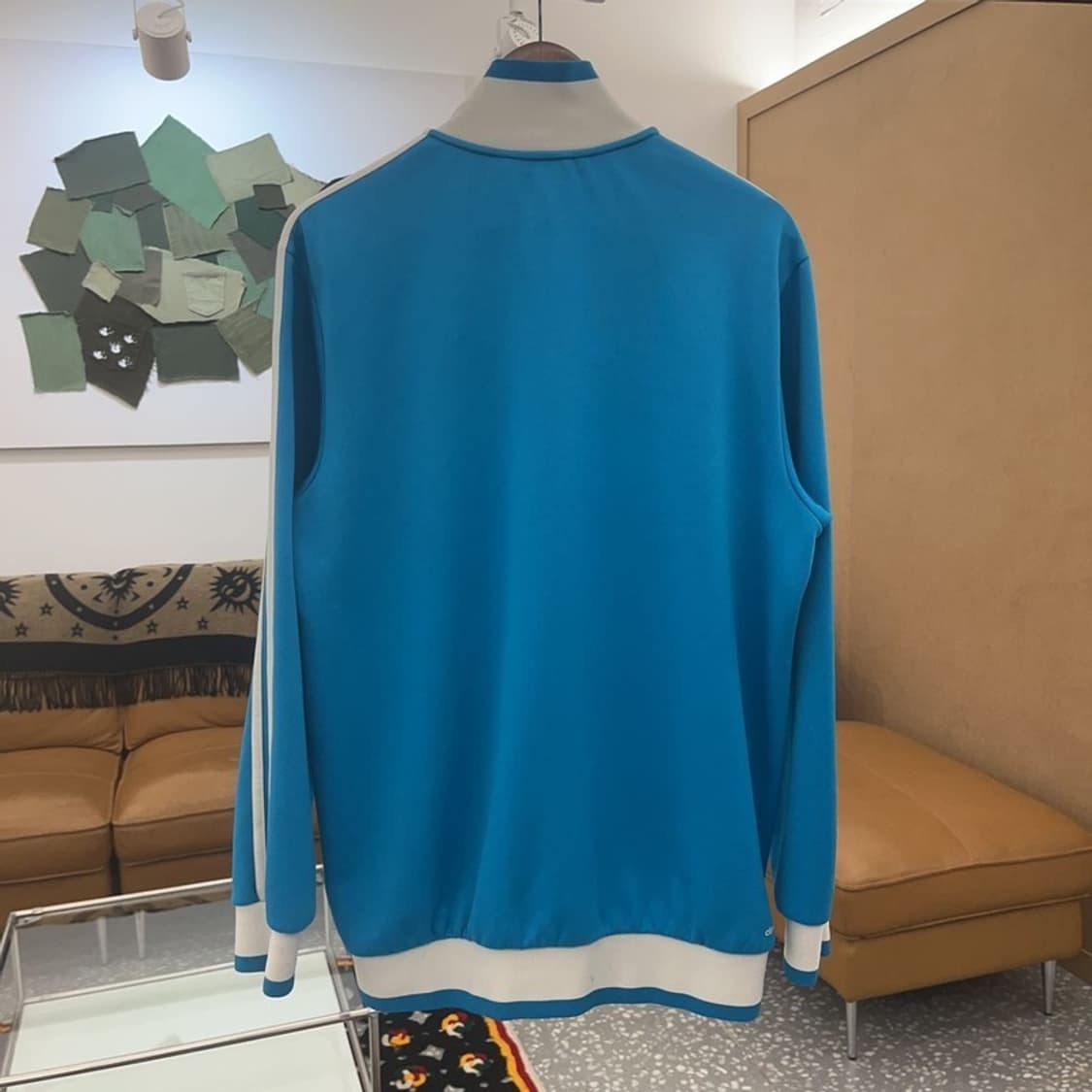 아디다스 레알마드리드 블루 화이트 빅 트랙탑 져지 115 C06437 상품이미지4