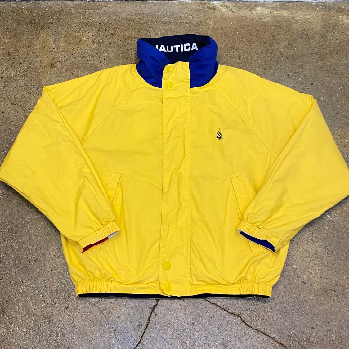새상품급 90s USA 빈티지 노티카 세일링 양면 자켓 상품이미지10