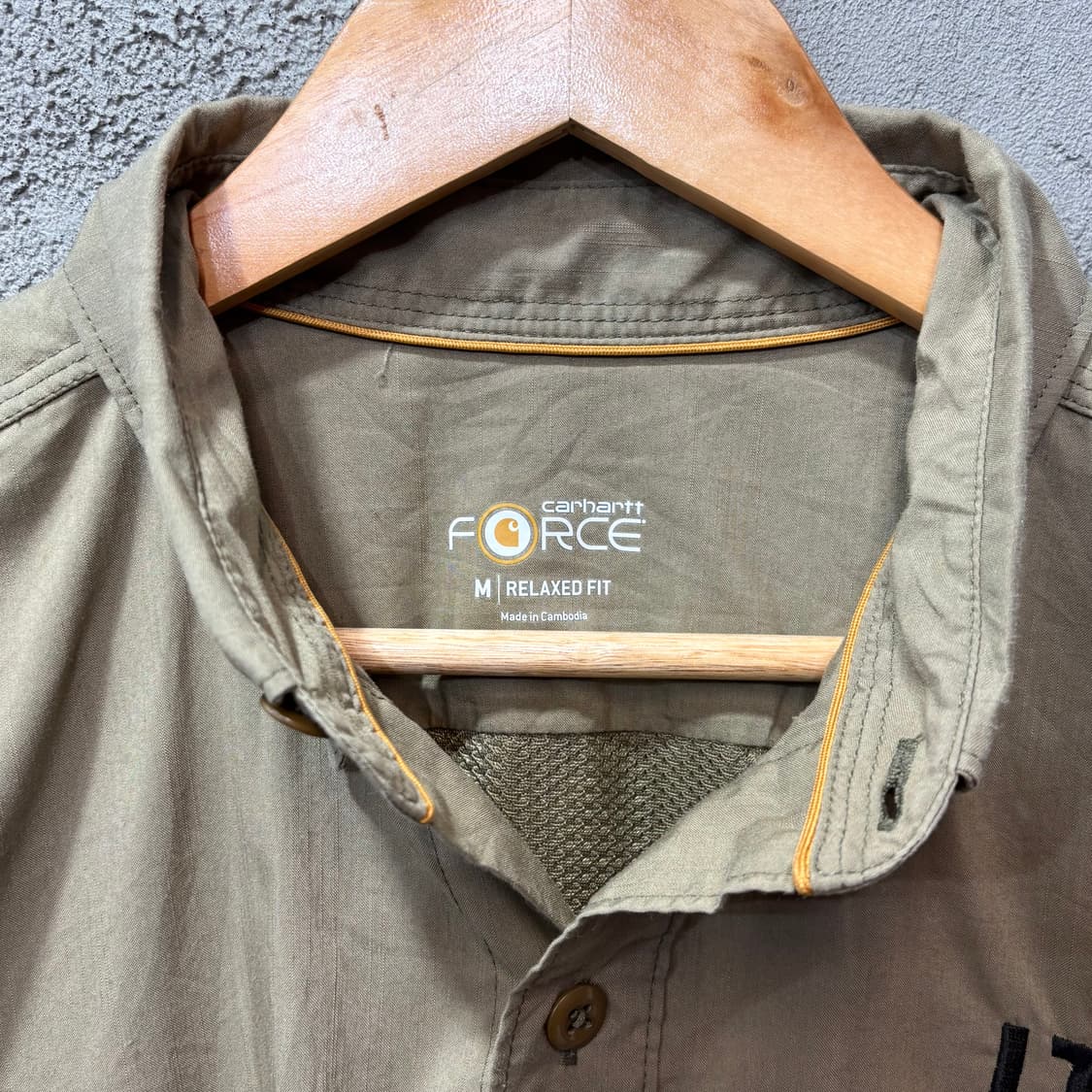 (M) 칼하트 포스 투포켓 워크 셔츠 상품이미지4