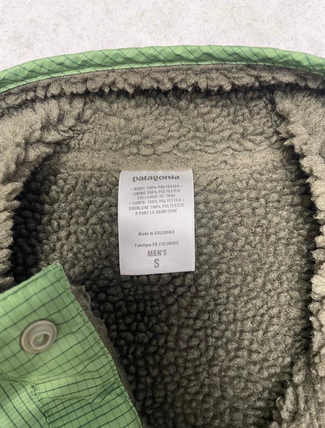 파타고니아 빈티지 글리세이드 리버시블 딥파일 신칠라 카키/그린 상품이미지5