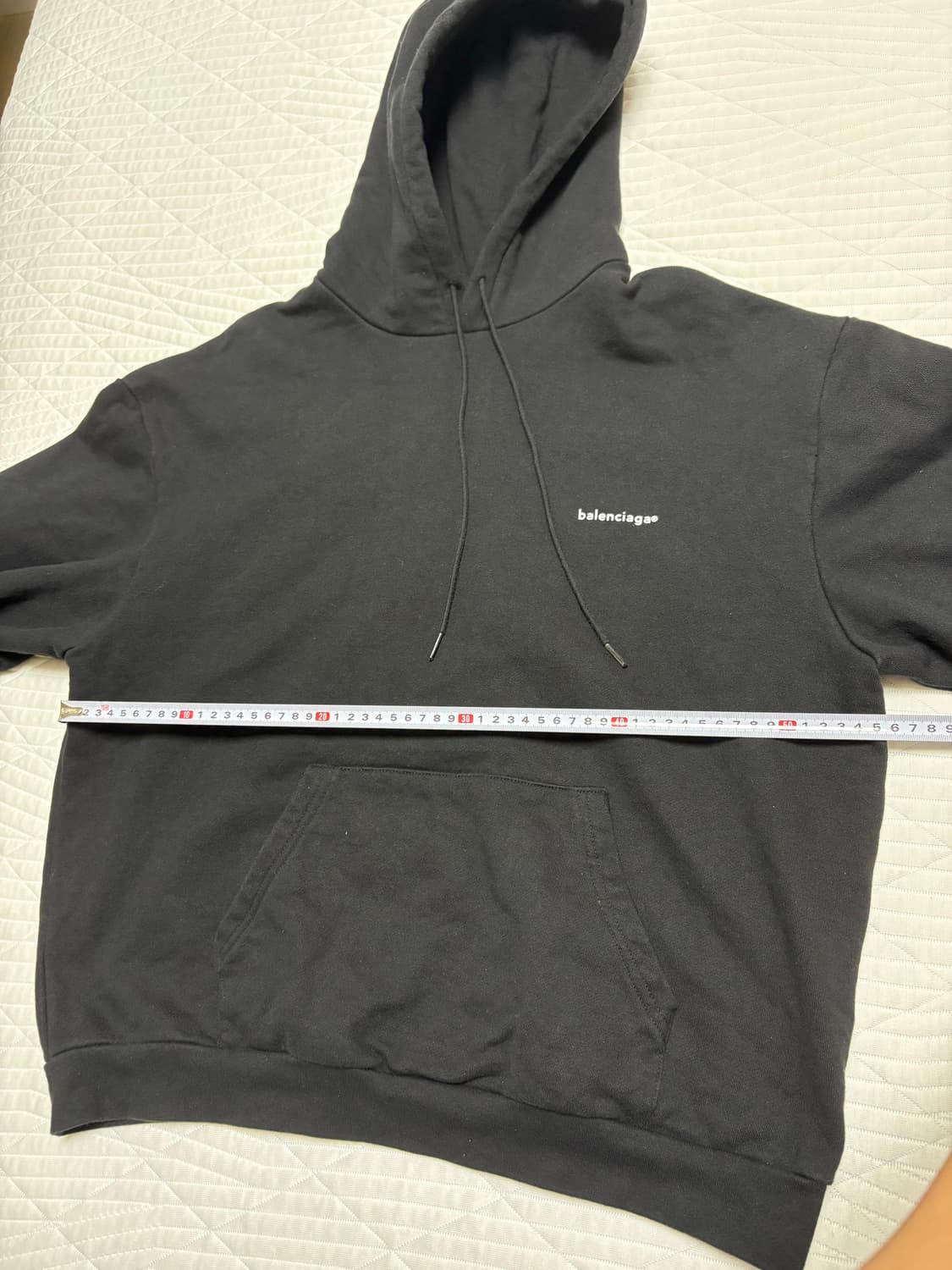 발렌시아가 블랙 후드티 상품이미지7