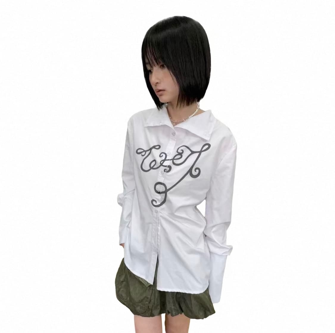 TheNewYouthPark 화이트 셔츠 상품이미지1