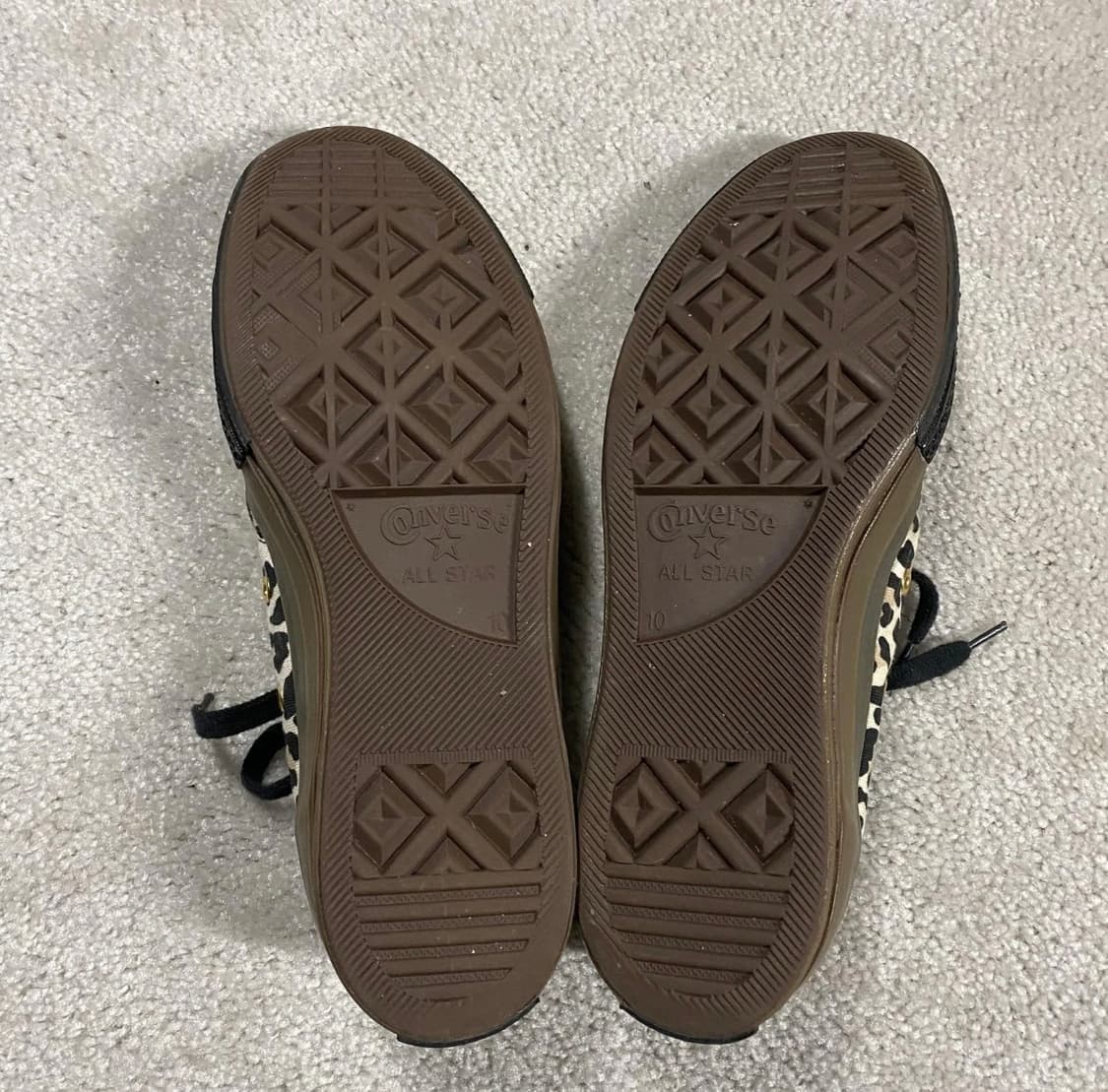 컨버스 레오파드 size 10 상품이미지7