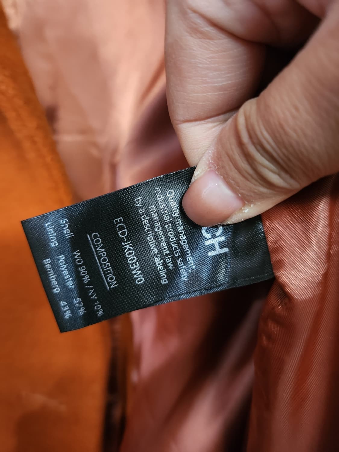 361) ETCH 오버사이즈 자켓 상품이미지7