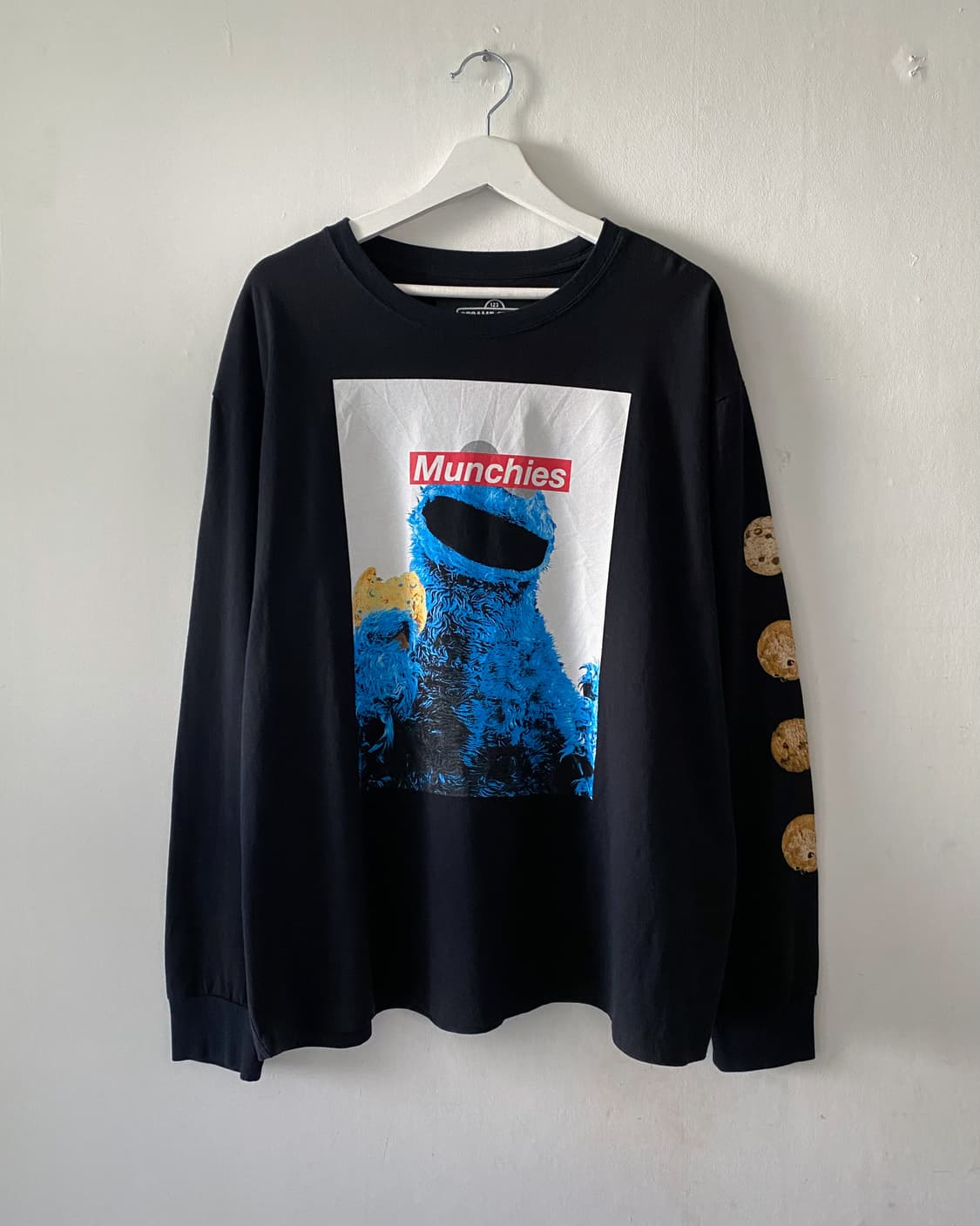 SESAME STREET 쿠키 몬스터 롱슬리브 상품이미지1