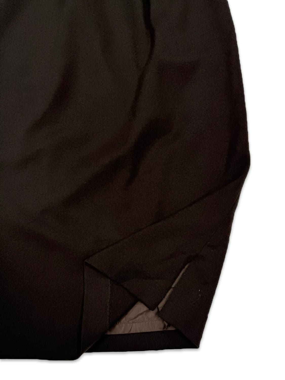 빈티지 LAUTRE AMONT 브라운 단추 디테일 롱 스커트 상품이미지3