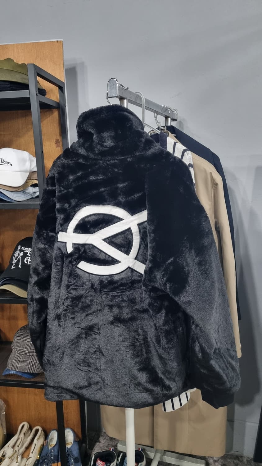 OY(오와이) 넥벨티드 퍼 자켓 105~110size 상태매우좋음 상품이미지3