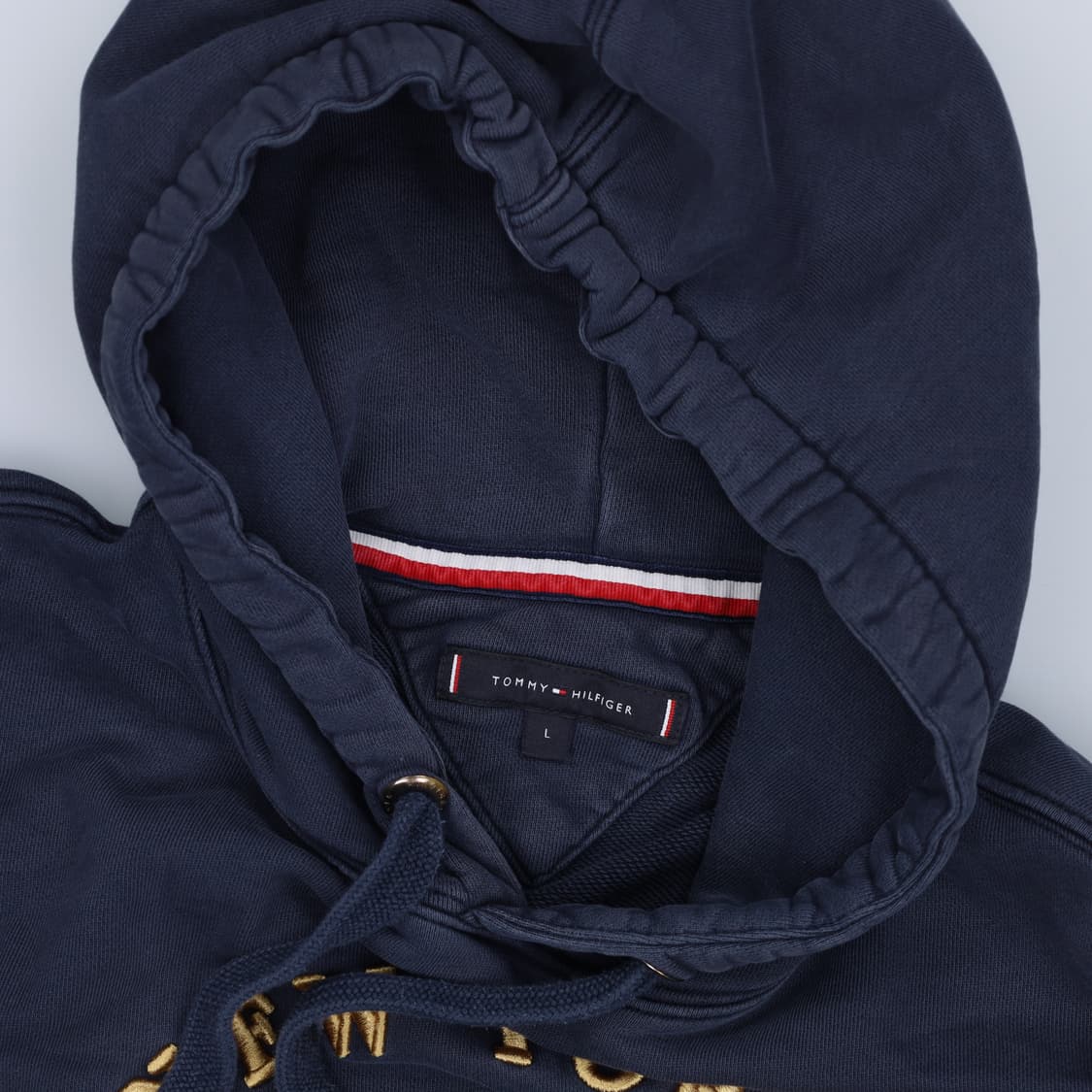 L 타미힐피거 네이비 후드티 0209H1 상품이미지3