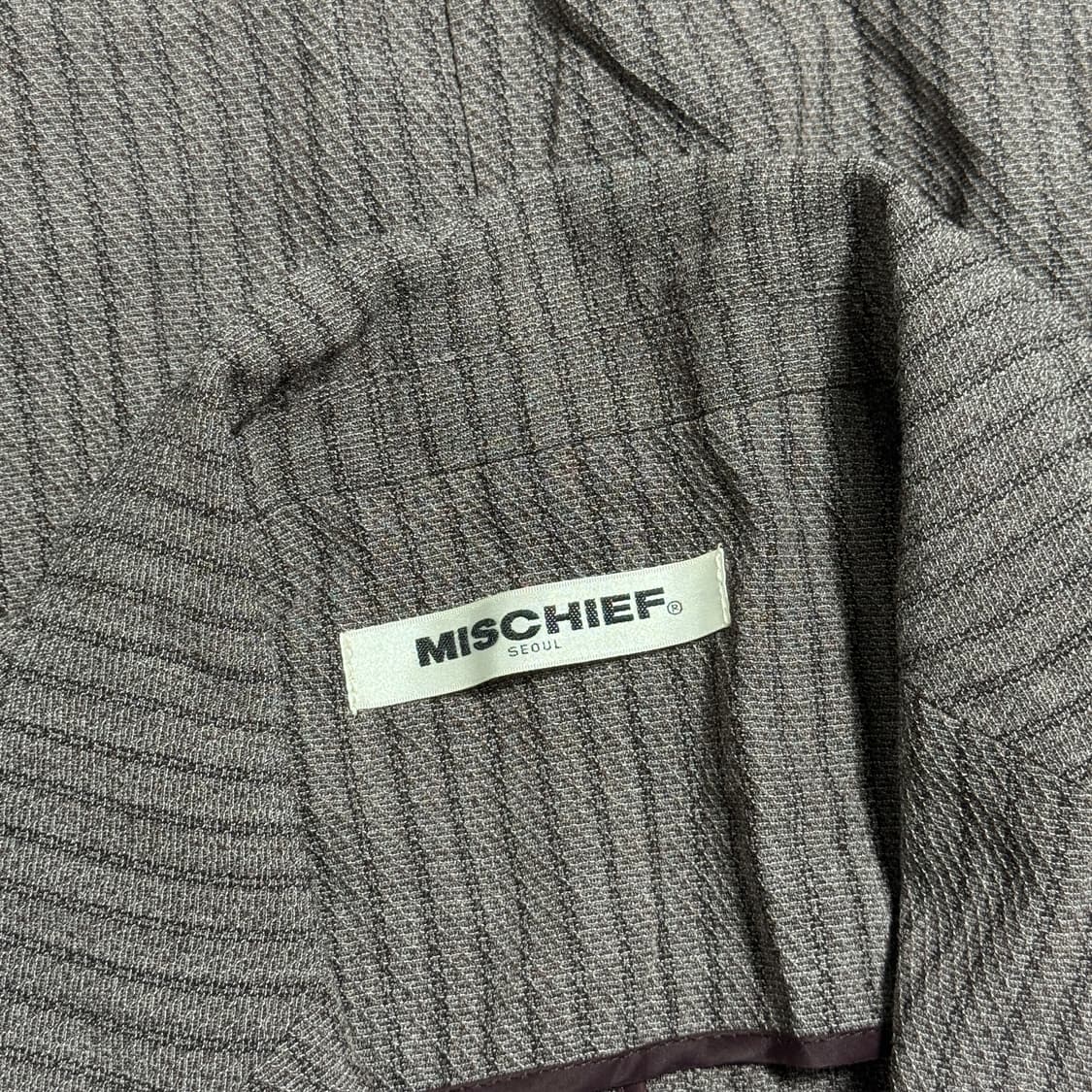 미스치프 반팔 블레이저 자켓 상품이미지4