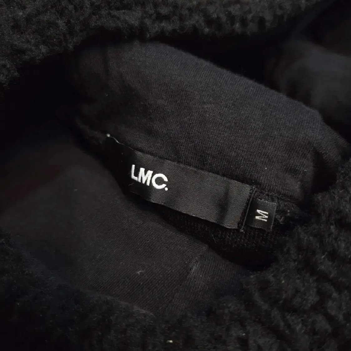 LMC 빅로고 쉐르파 후드티 (실측 2XL) 상품이미지5