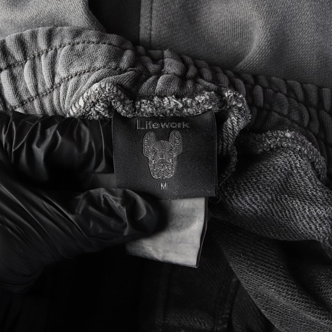 라이프워크 피그먼트 라독 로고 조거 팬츠 차콜 M 상품이미지6