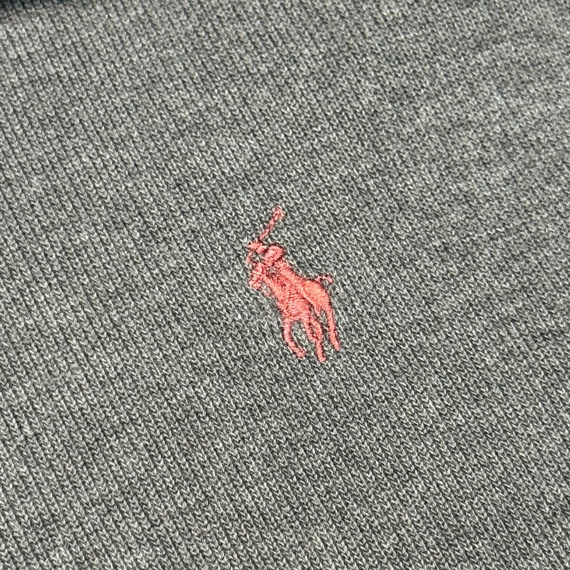 L) 폴로 랄프로렌 반집업 풀오버 코튼 니트 그레이 상품이미지5