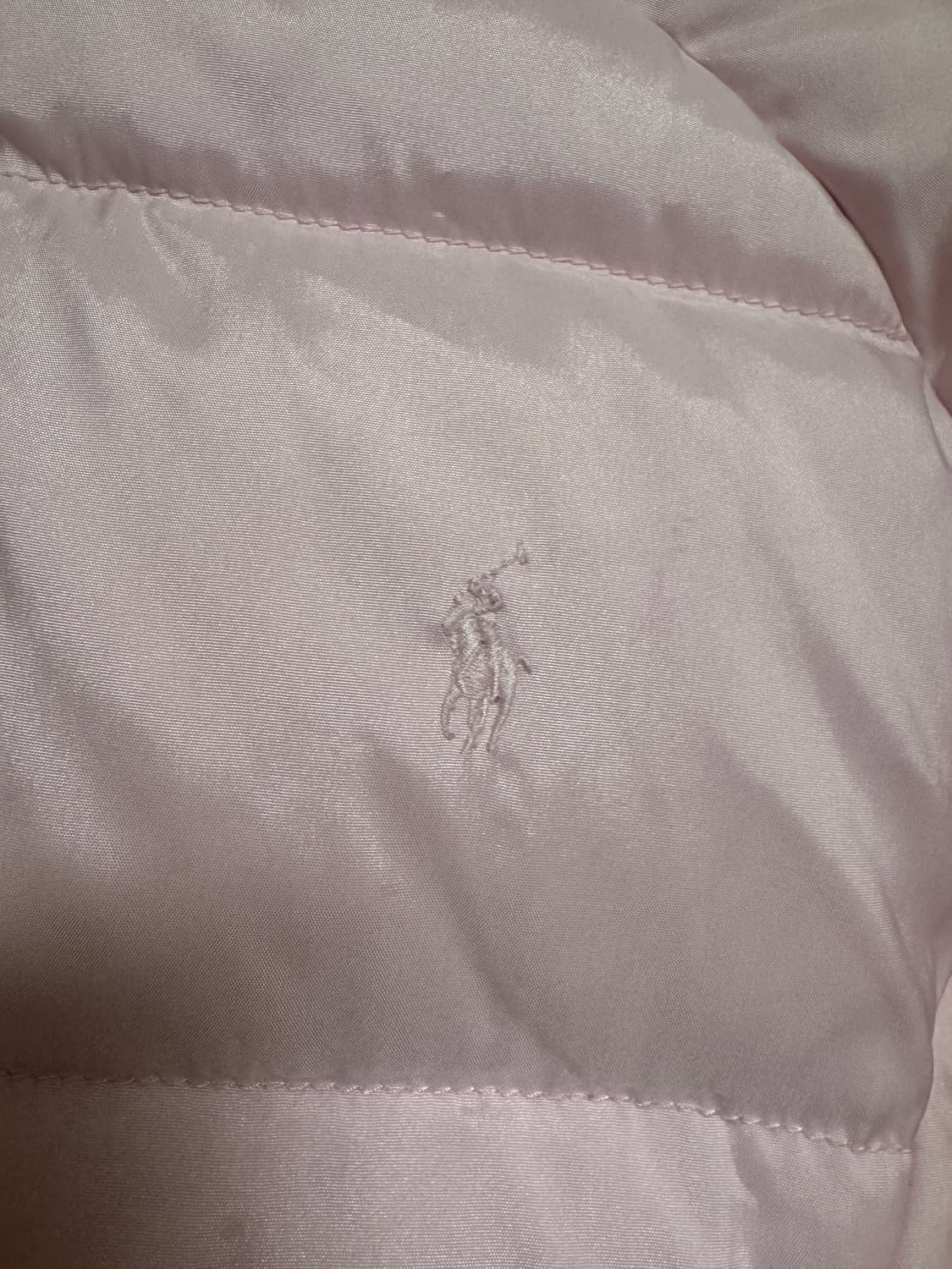 빈티지 핀터레스트 폴로걸즈XL 푸퍼패딩 핑크 딸기우유 상품이미지2