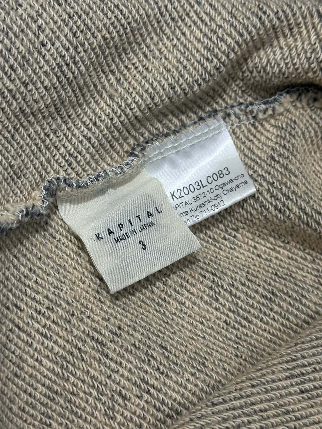 캐피탈 본 크루넥 맨투맨 / 3 상품이미지3