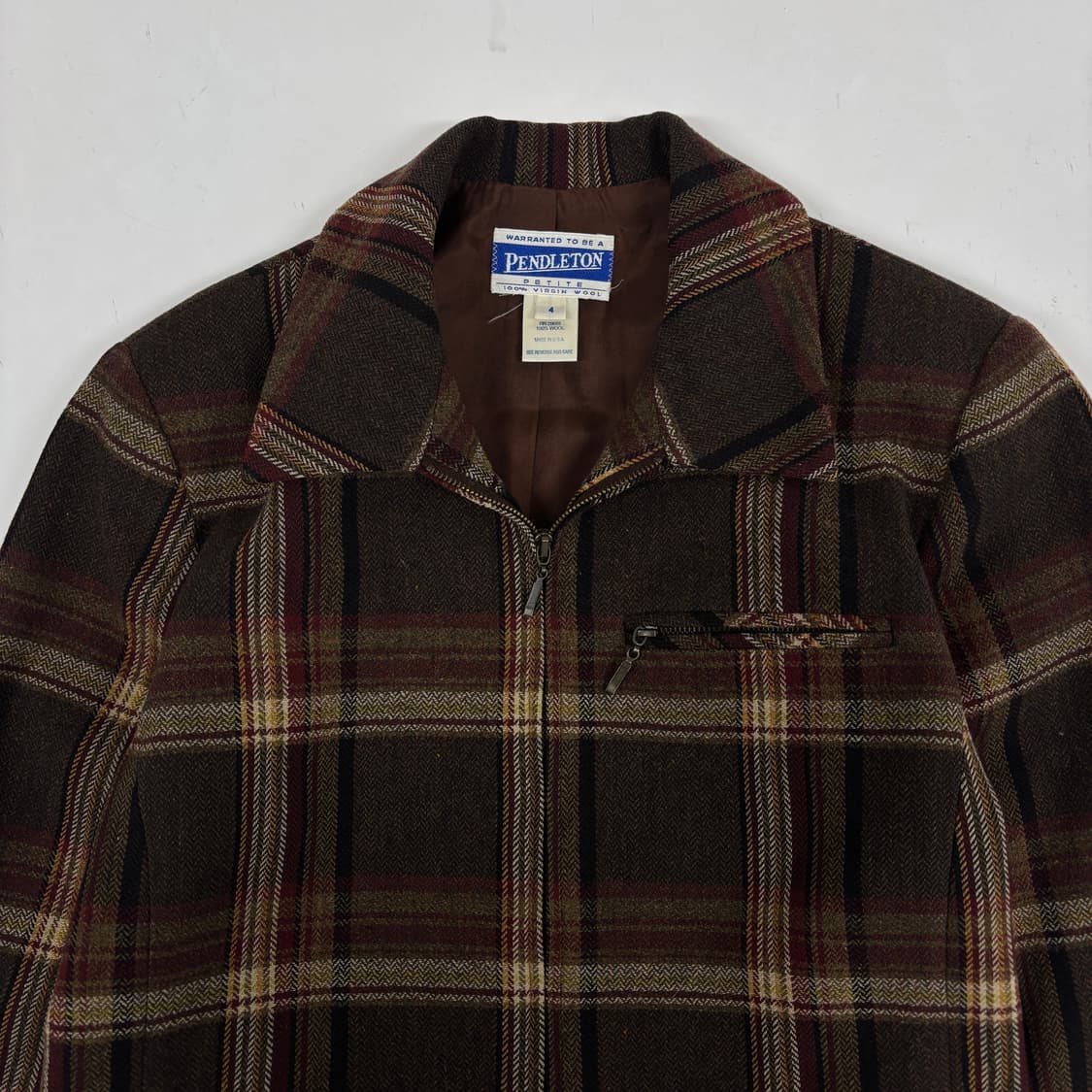 펜들턴 울 체크 자켓 상품이미지4