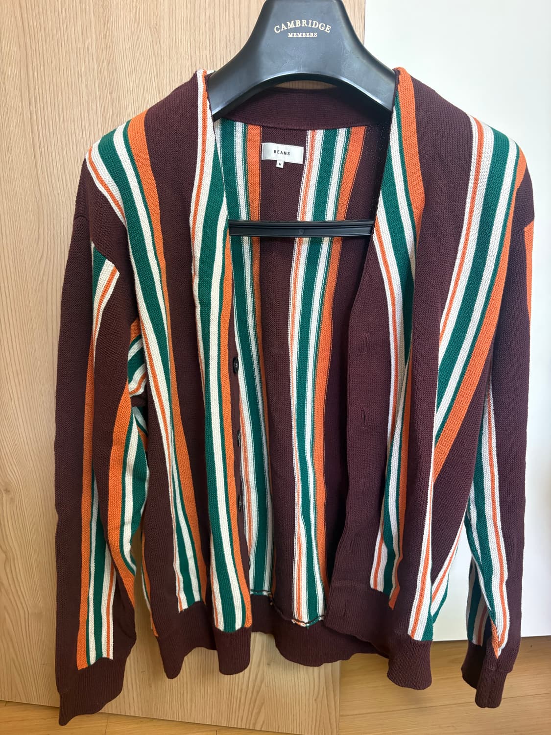 빔즈 멀티스트라이프 가디건 M 상품이미지1