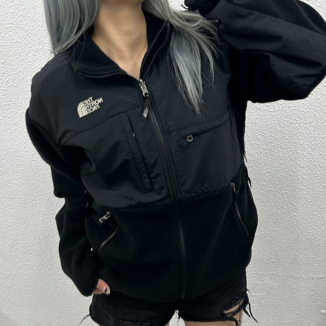 노스페이스 블랙 데날리 후리스 자켓 S 상품이미지2