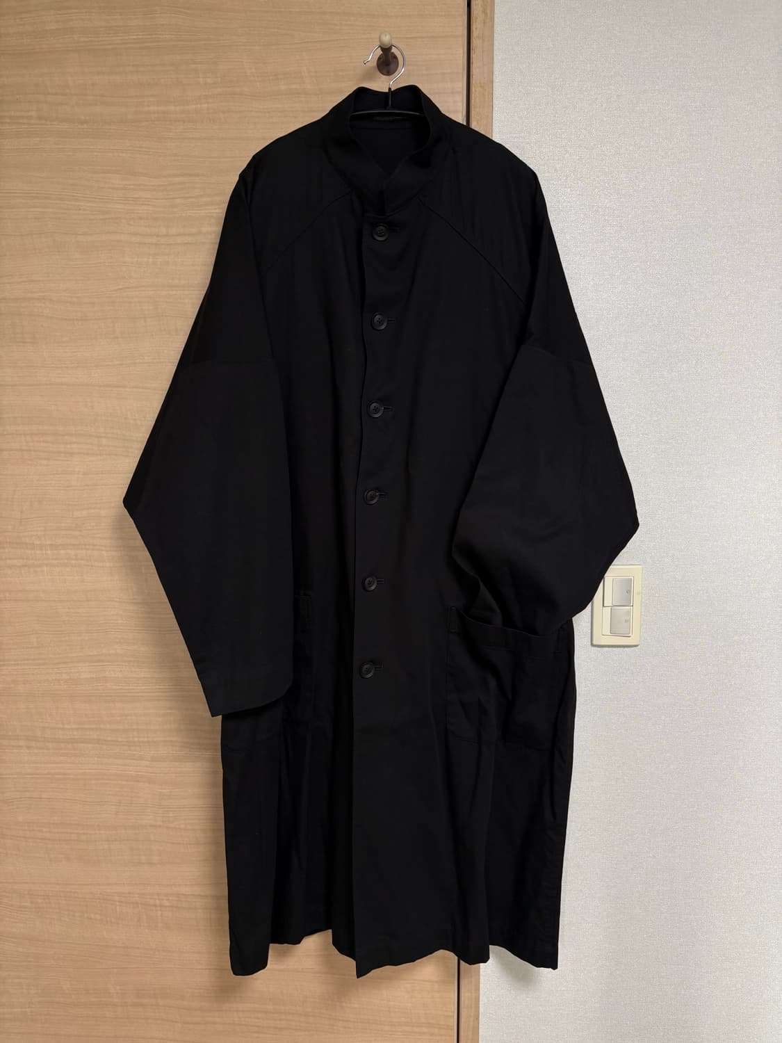 요지야마모토 pour homme 19ss 롱 코트 상품이미지1