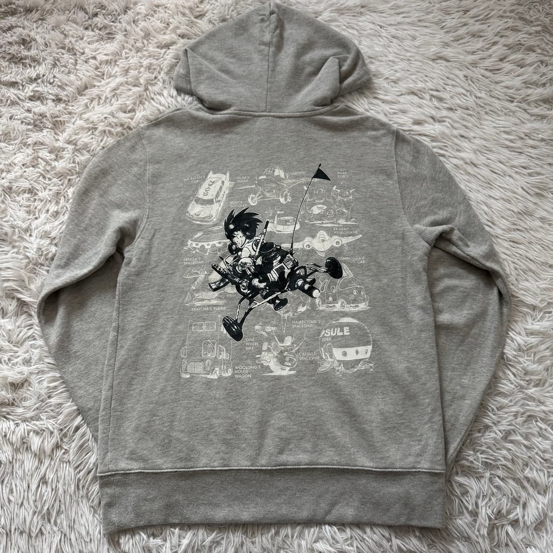 DRAGONBALL 일본빈티지 정품 후드티 드레곤볼 빈티지후드티 M 90 상품이미지3