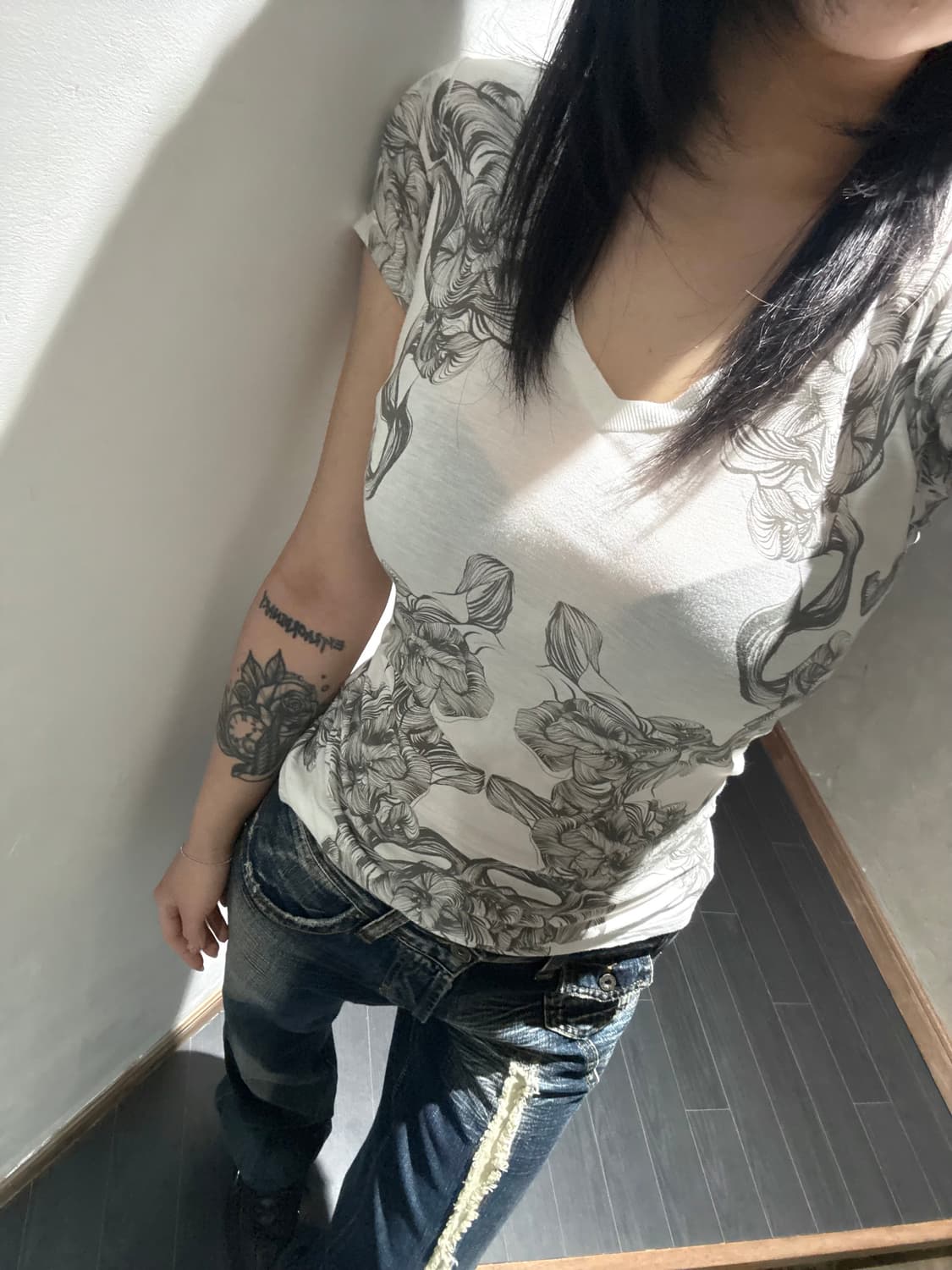 아르마니 익스체인지 프린팅 티셔츠 상품이미지3