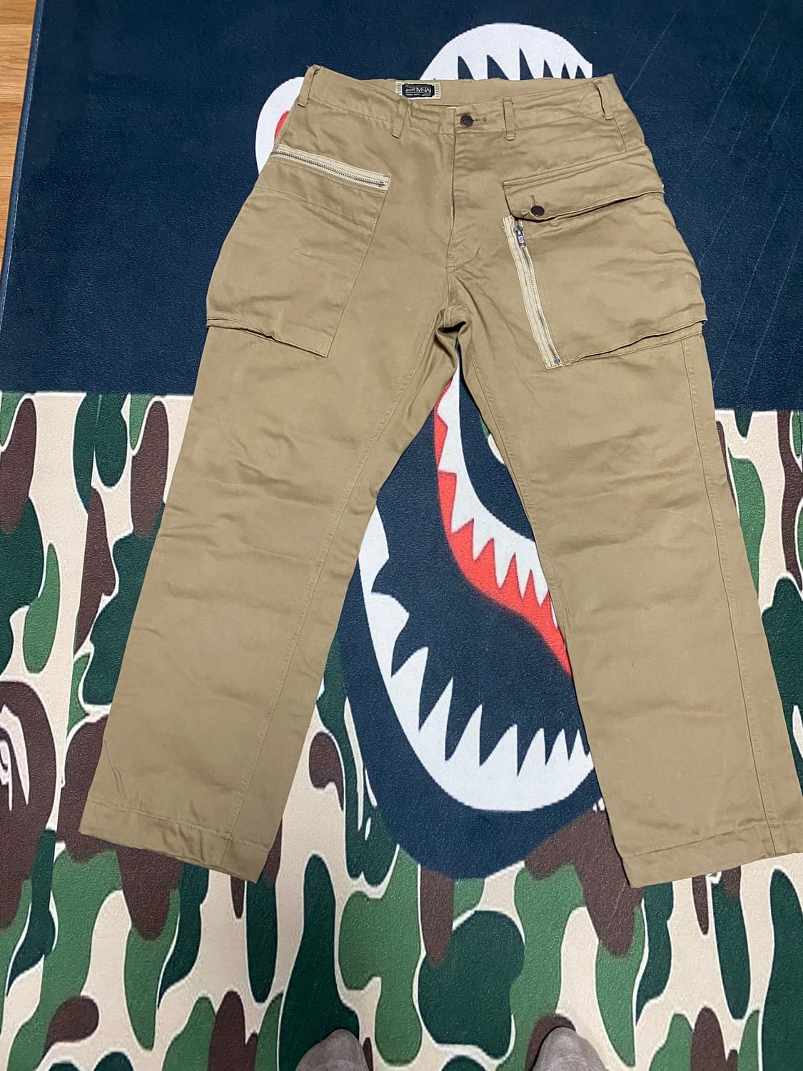 withmnw 콤피 팬츠 스펙테이터 올리브드랩서비스 상품이미지2