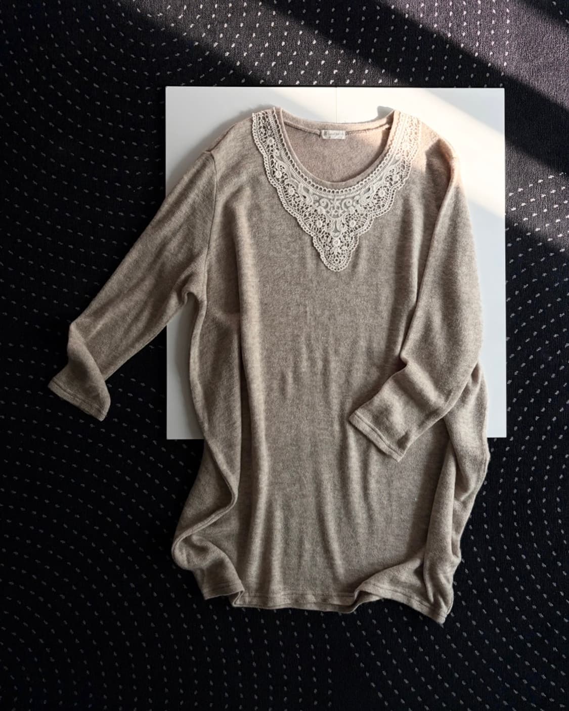 lace knit one-piece 상품이미지7