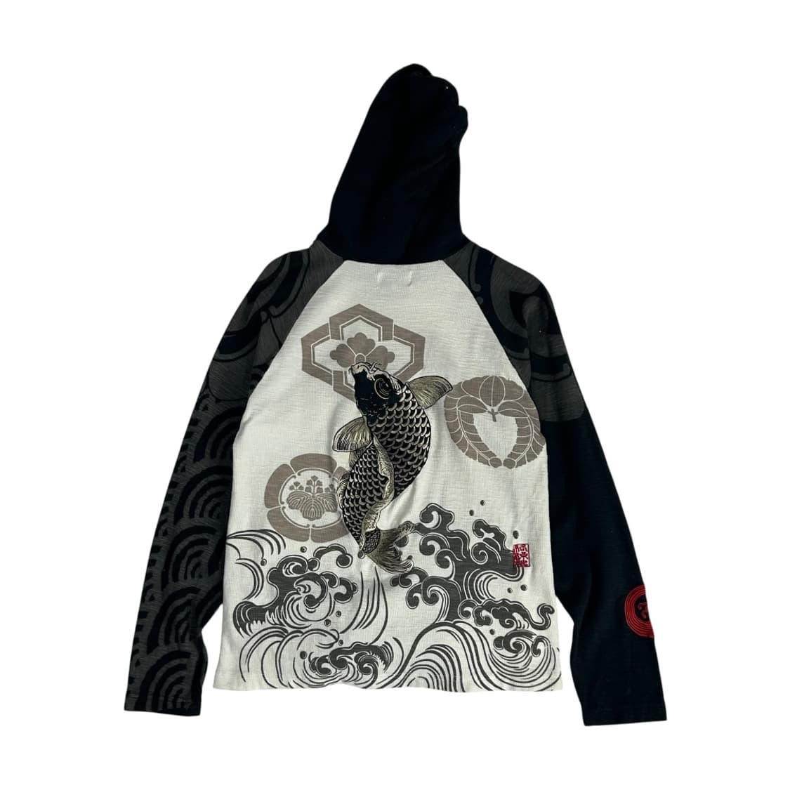 [KARAKURI TAMASHII]  오리엔탈 잉어 후드집업 상품이미지1