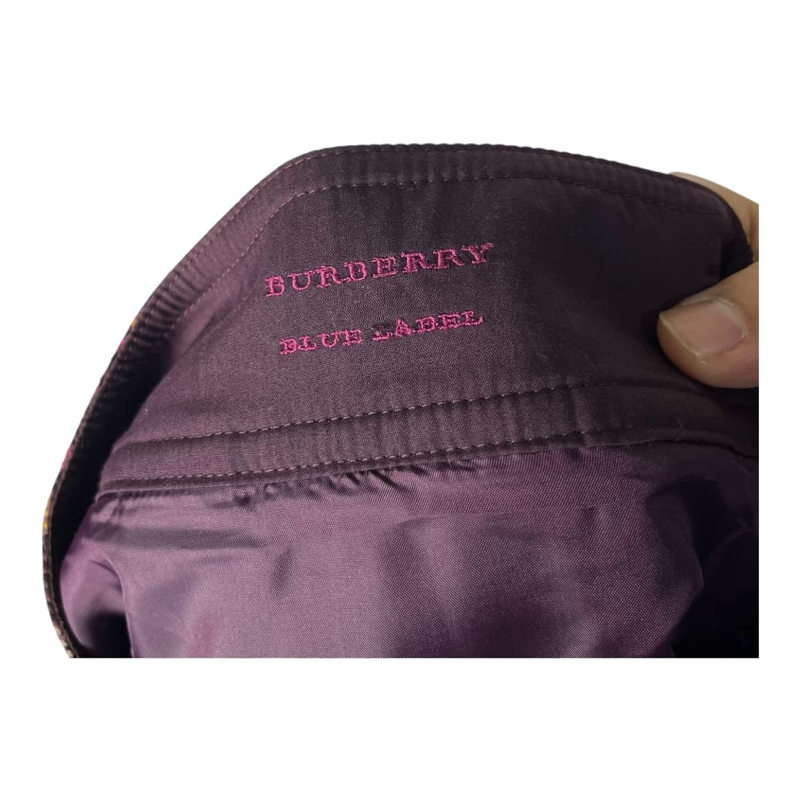 [Burberry] 버버리 블루라벨 체크 트위드 미니스커트 상품이미지6