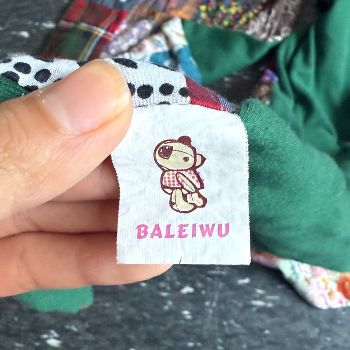 숲속 마을의 패치워크 머플러 상품이미지8