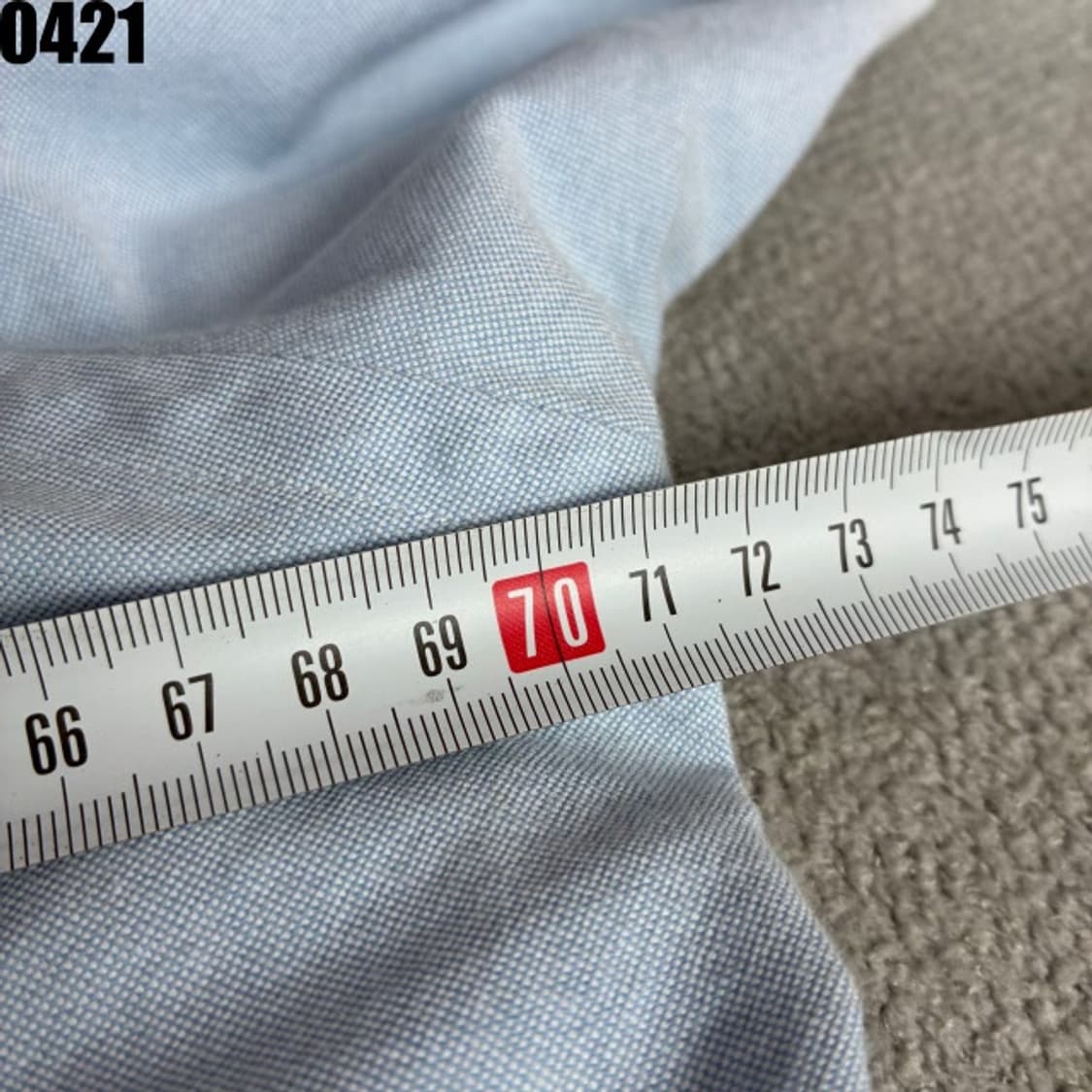 폴로 랄프로렌 옥스포드 셔츠 하늘색 2XL 상품이미지4