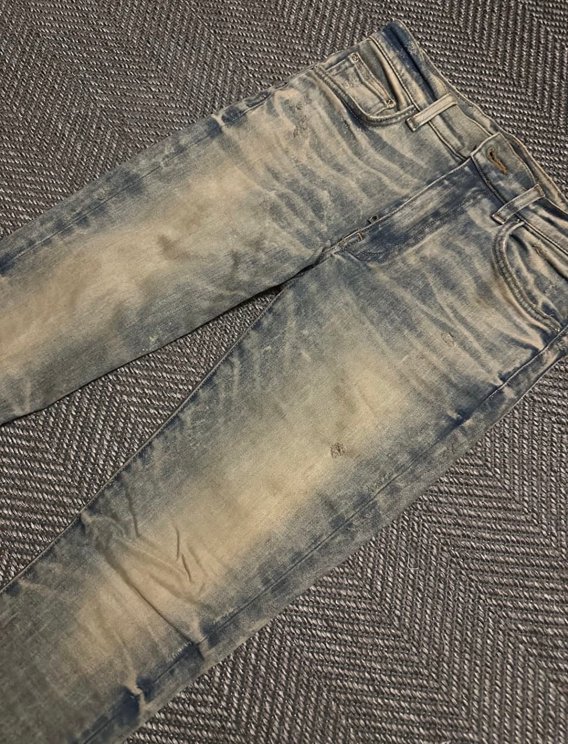 아미리 샌드 워싱 스택 진 상품이미지2