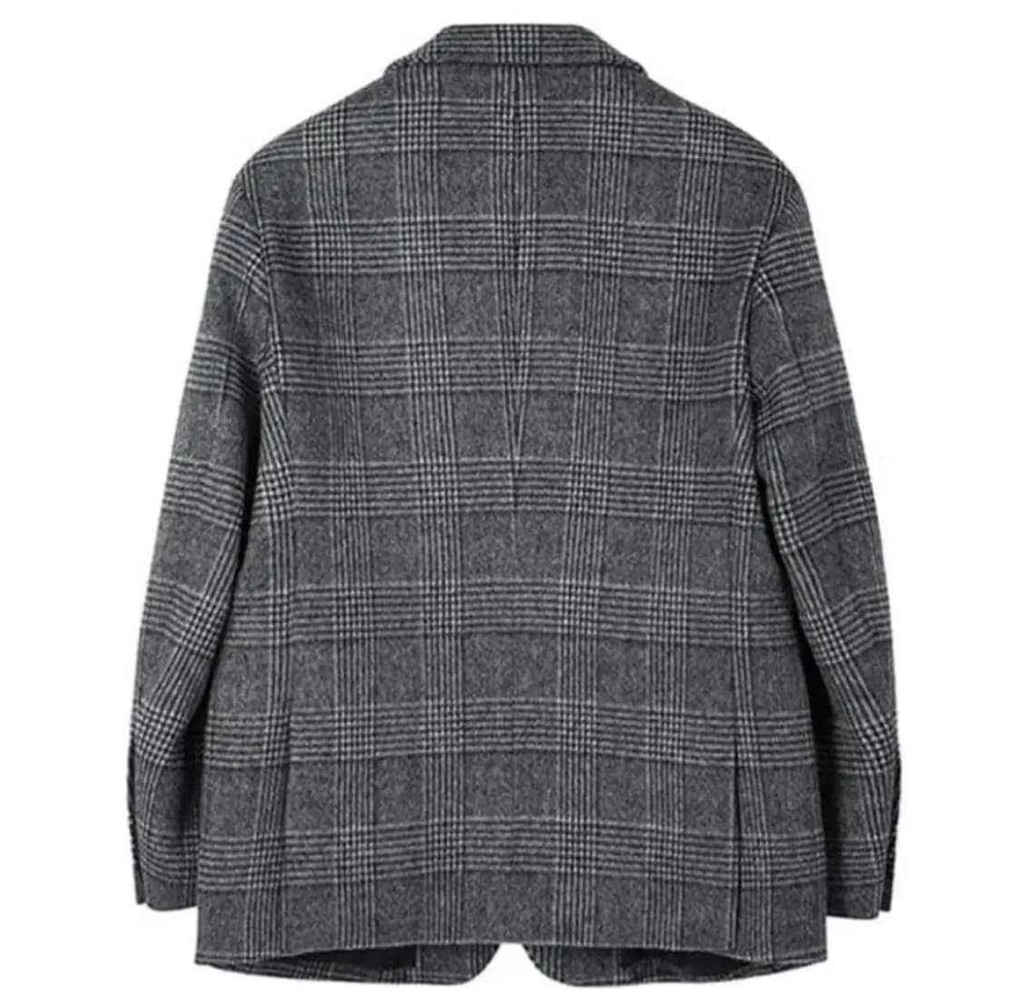 토니웩 명작 울 글렌체크 블레이저 상품이미지2