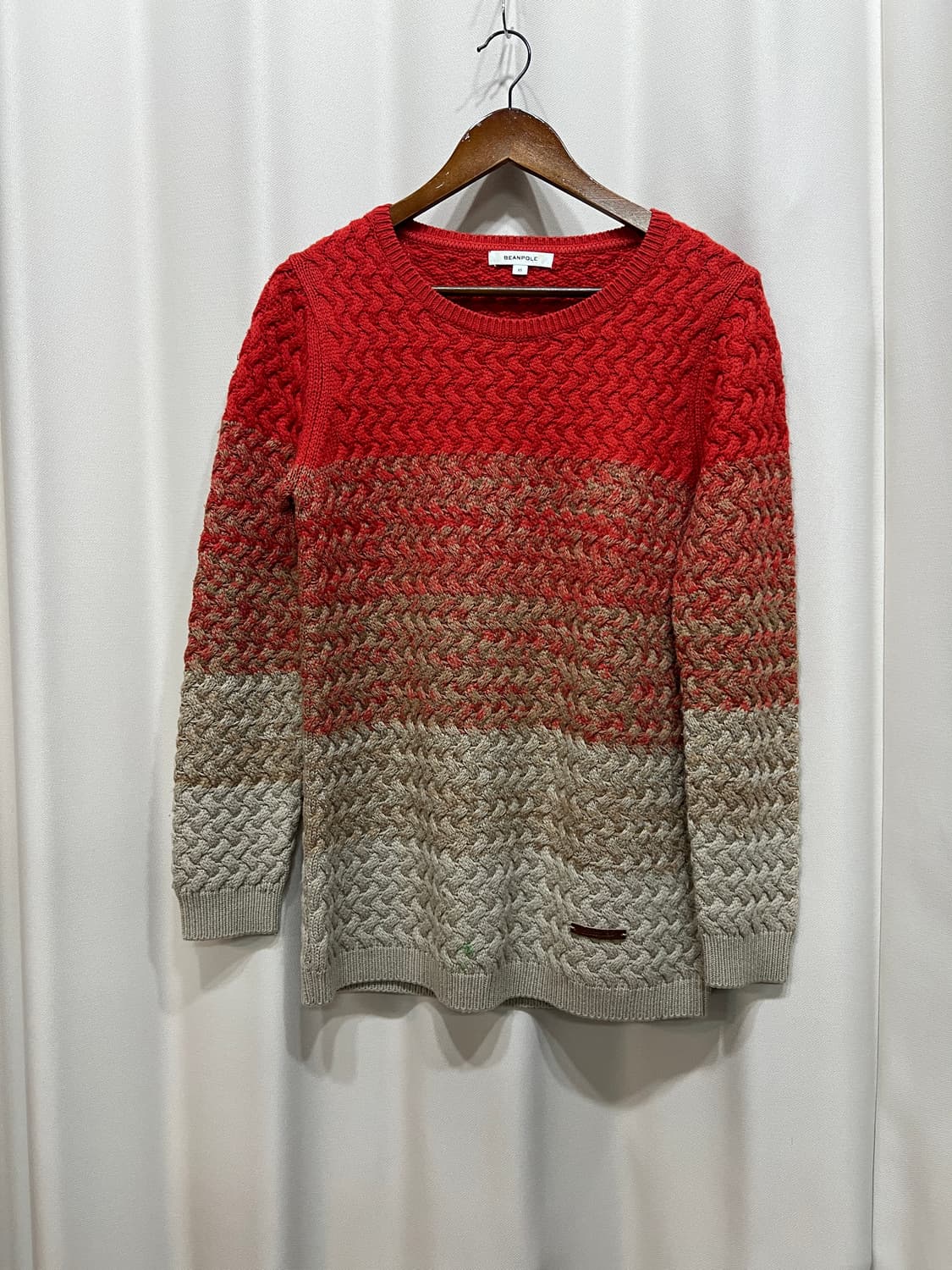 빈폴 멀티컬러 라운드 니트 상품이미지3