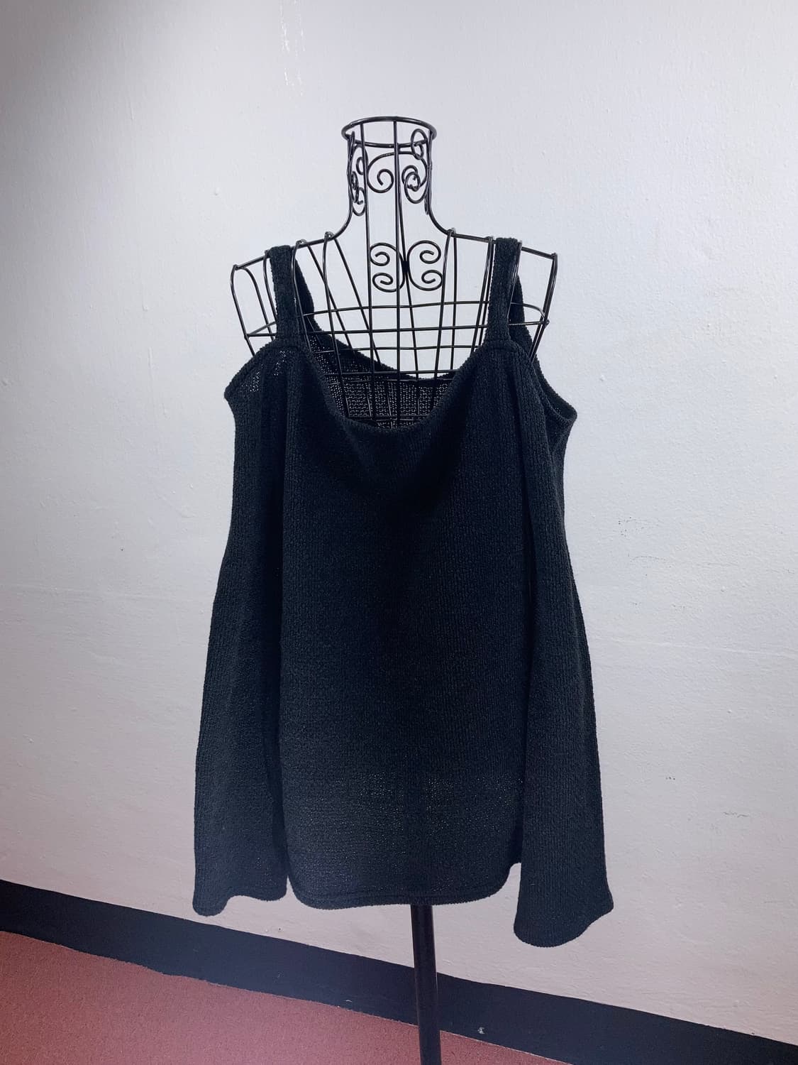 HELL CAT PUNKS 오프숄더 니트 상품이미지4