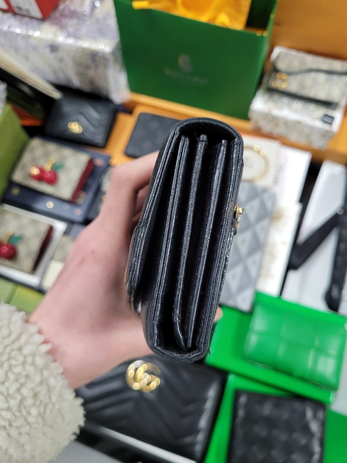 MCM 블랙 장지갑 남여공용 상품이미지3