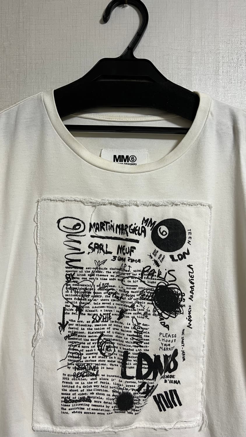 MM6 메종 마르지엘라 오버핏 반팔 티셔츠 상품이미지7