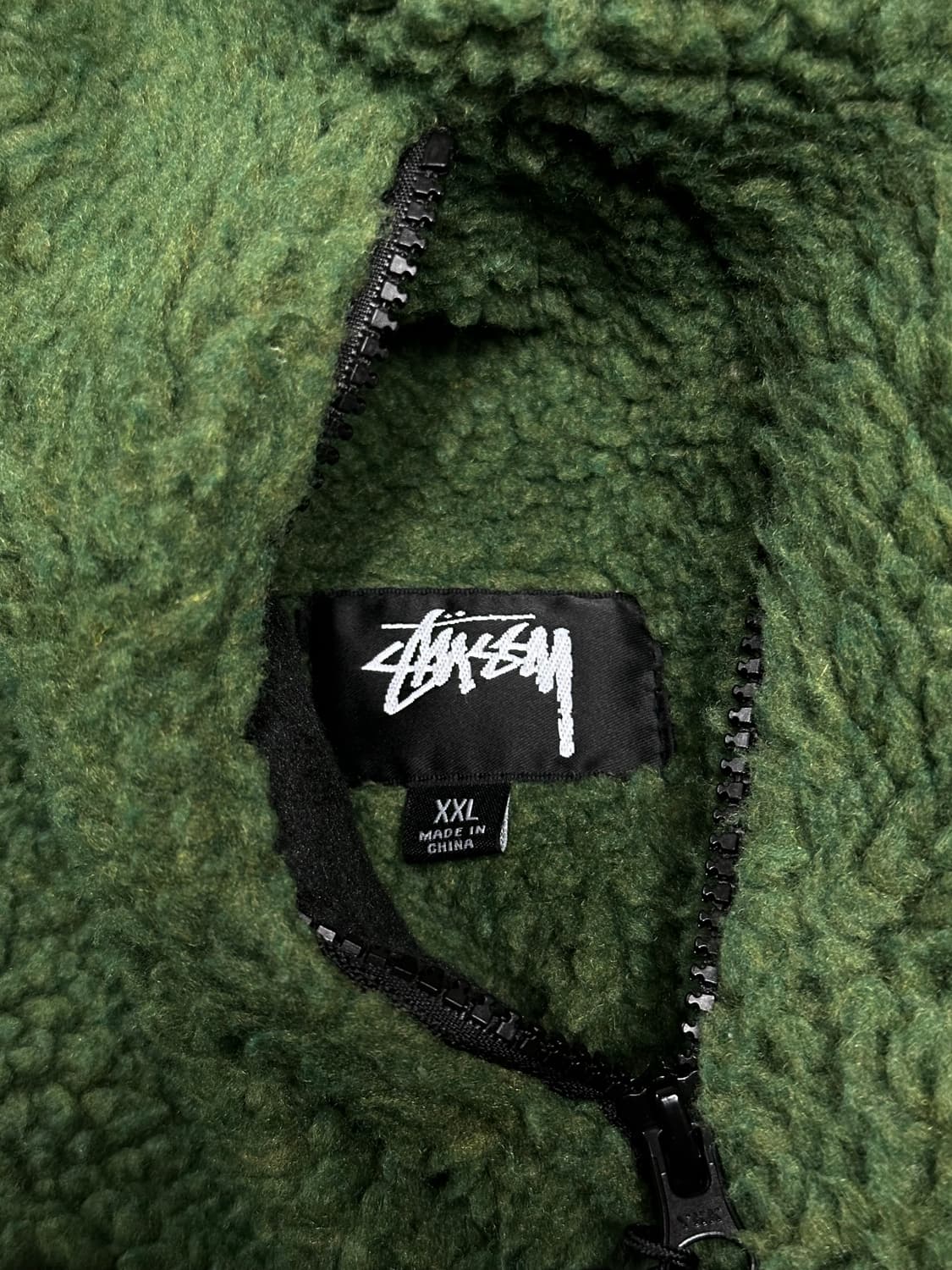 Stussy 스투시 리버시블 쉐르파 8볼 플리스 자켓 상품이미지6