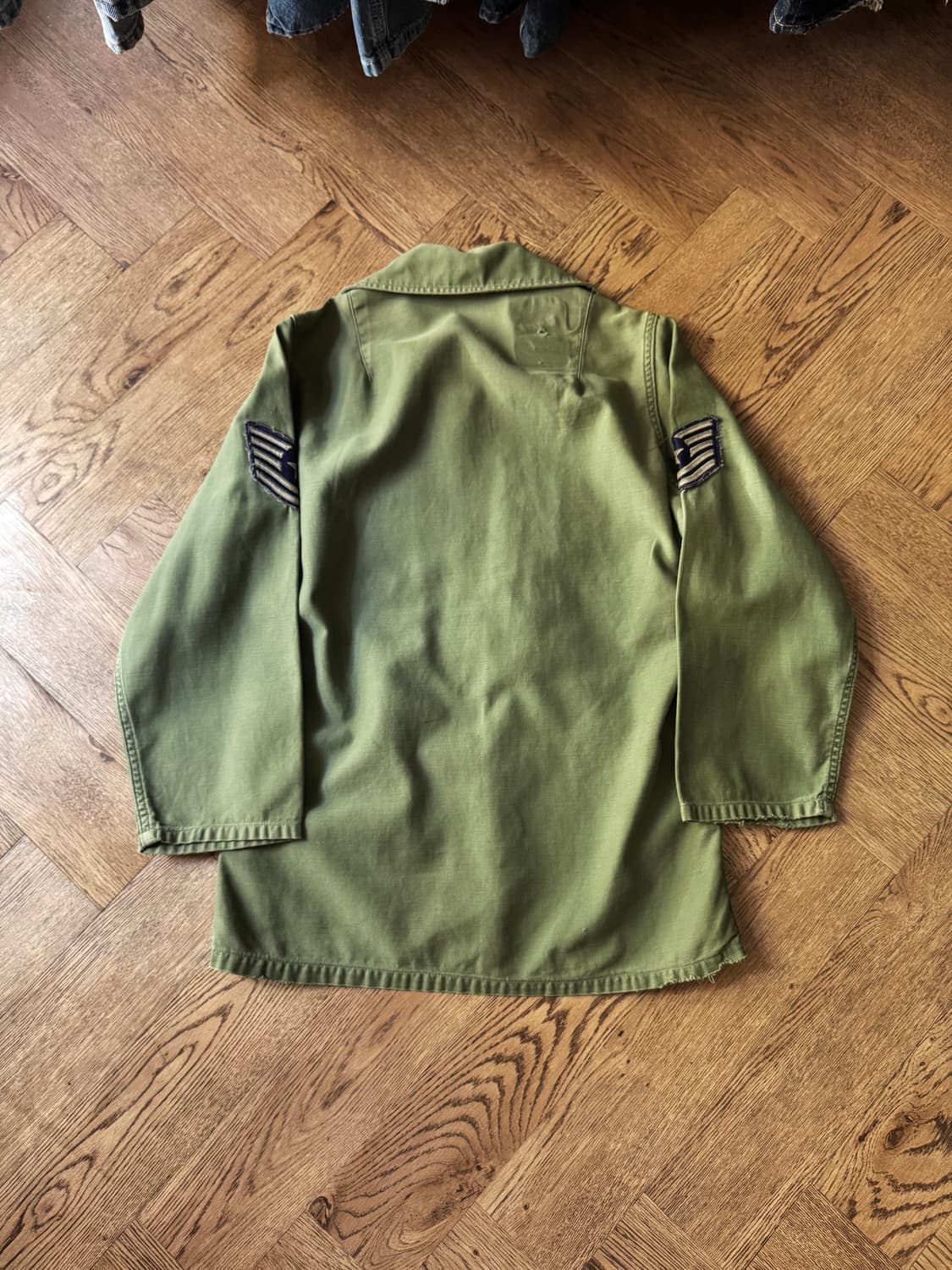 [S]60's 오리지널 U.S ARMY OG-107 밀리터리 셔츠 상품이미지8