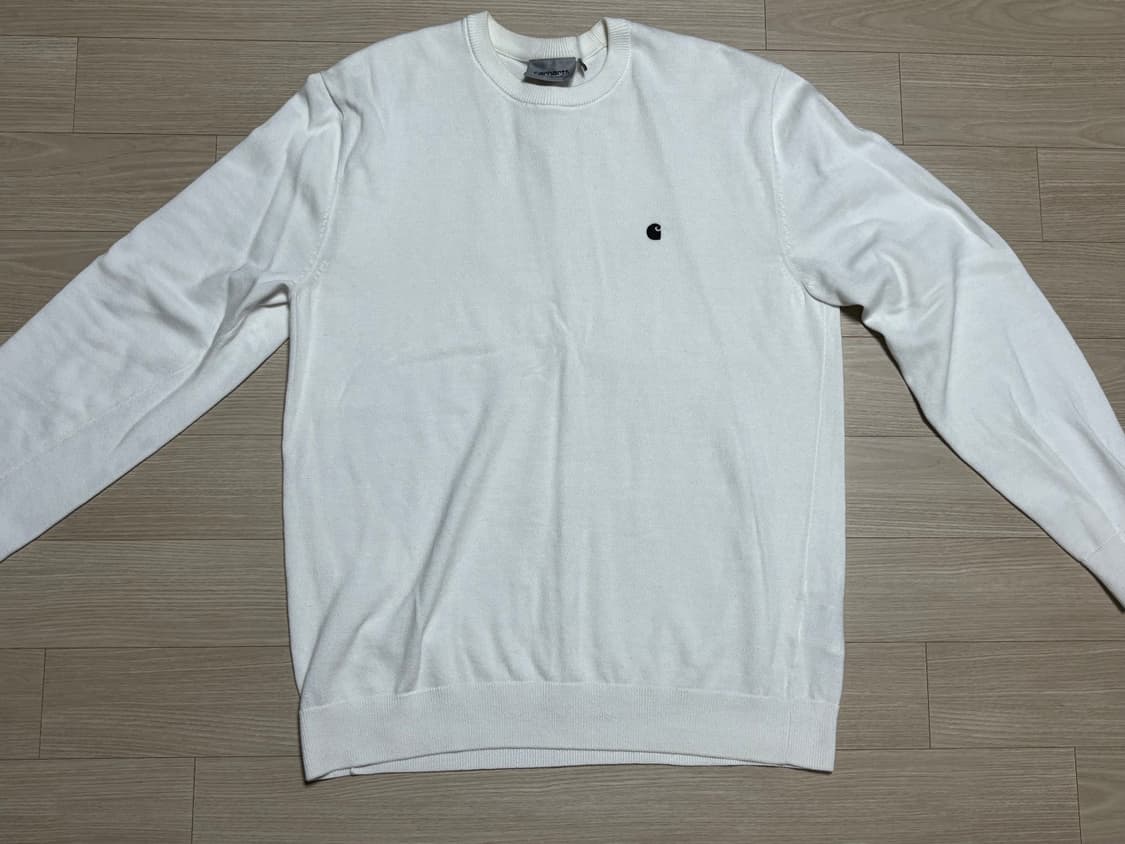 칼하트 화이트 니트 상품이미지1