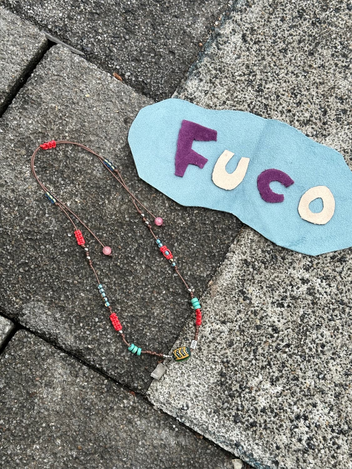 Fuco 빈티지 목걸이 상품이미지1