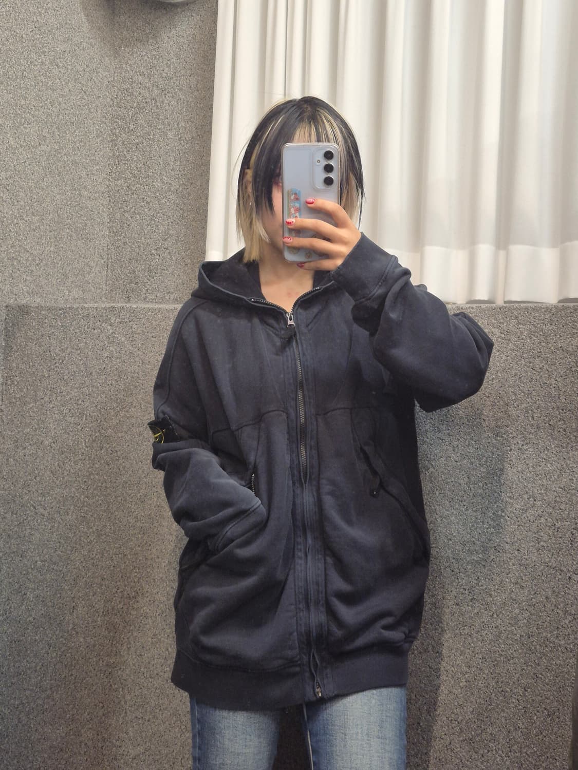 STONE ISALAND HOODIE ZIPUP 상품이미지2