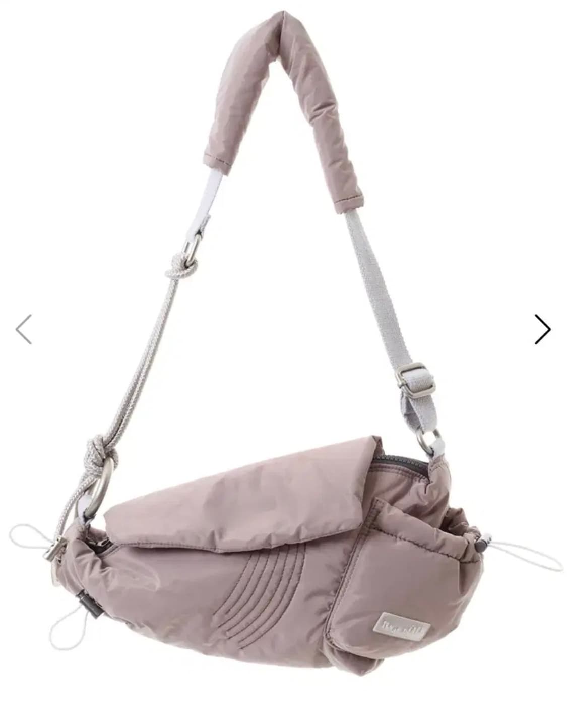 파히섬 텐스댄스 언발란스 크로스백 머드베이지 상품이미지1