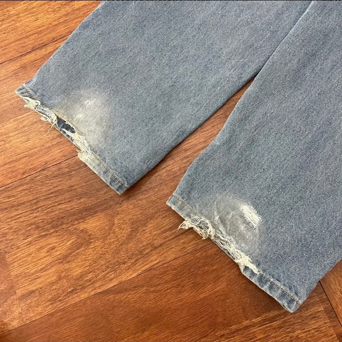 오베이 와이드데님팬츠 상품이미지6