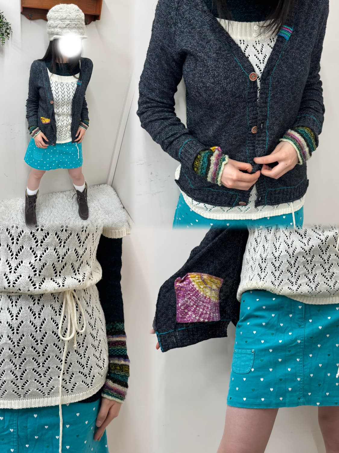 민트맛 미사은채 괴짜코디🩵🌀 상품이미지4