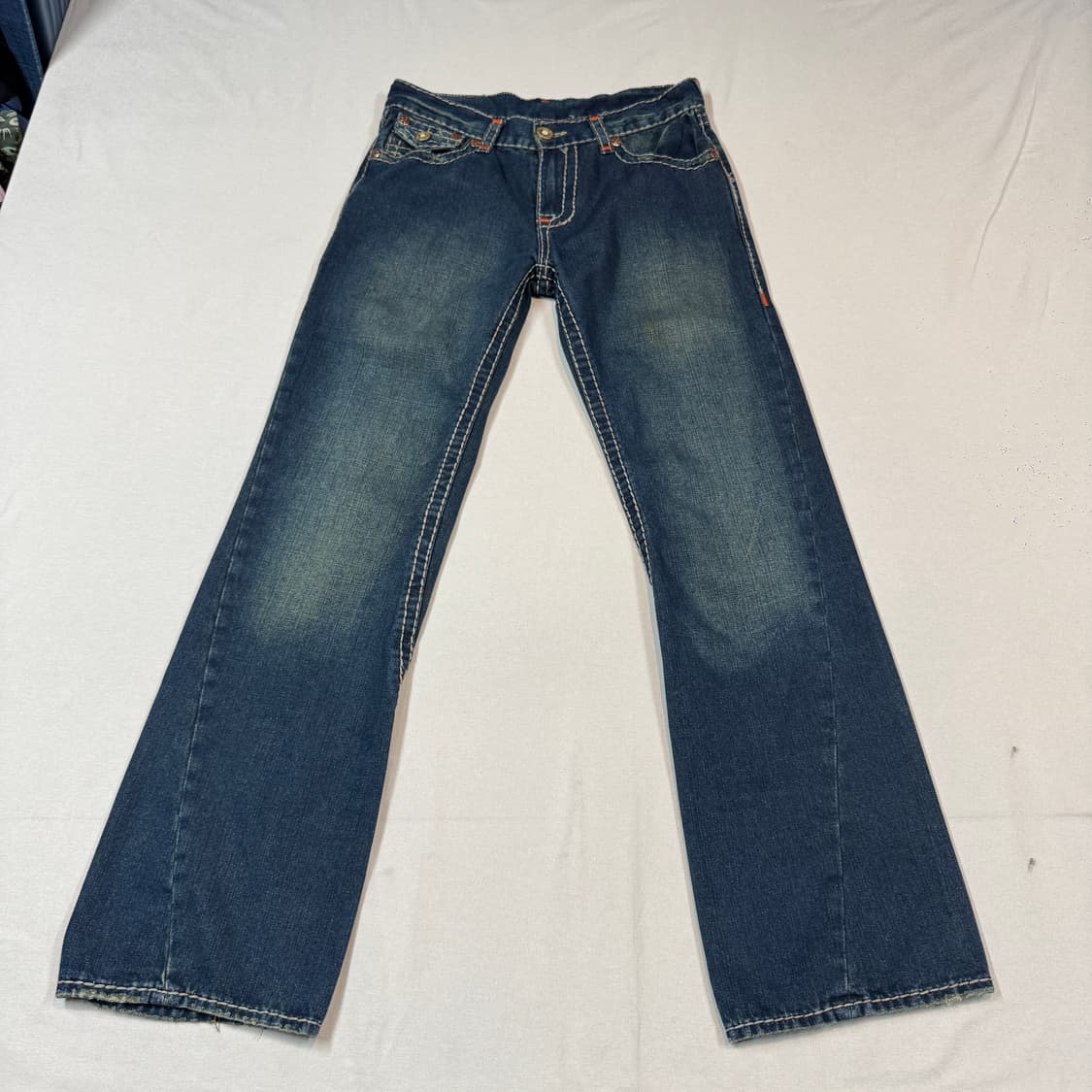 34inch) 트루릴리전 USA 조이 부츠컷 데님 청바지 상품이미지4