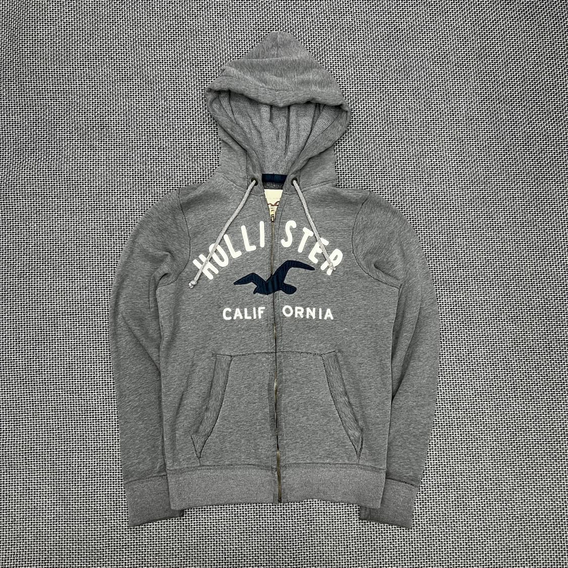 홀리스터 그레이 후드집업 상품이미지1