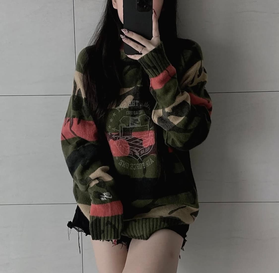 나이키 카모 니트 상품이미지2