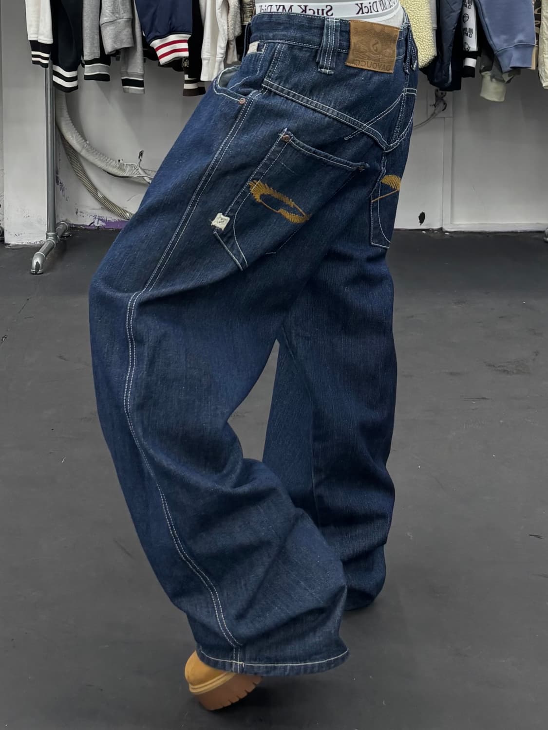 Davoucci 올드스쿨 데님팬츠 상품이미지3