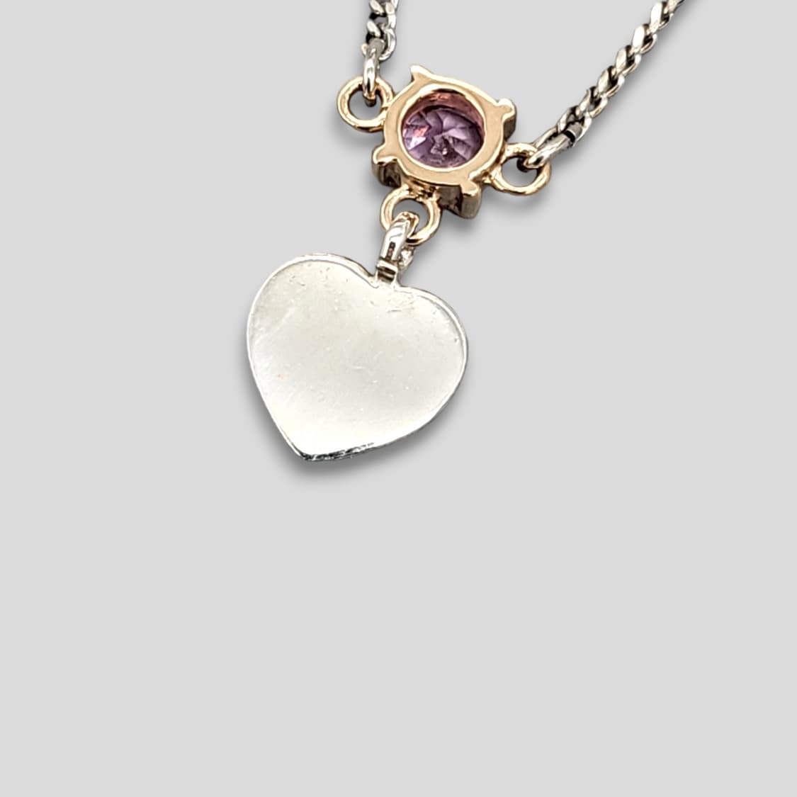 꾸레쥬 하트 로고 실버 팔찌 상품이미지6