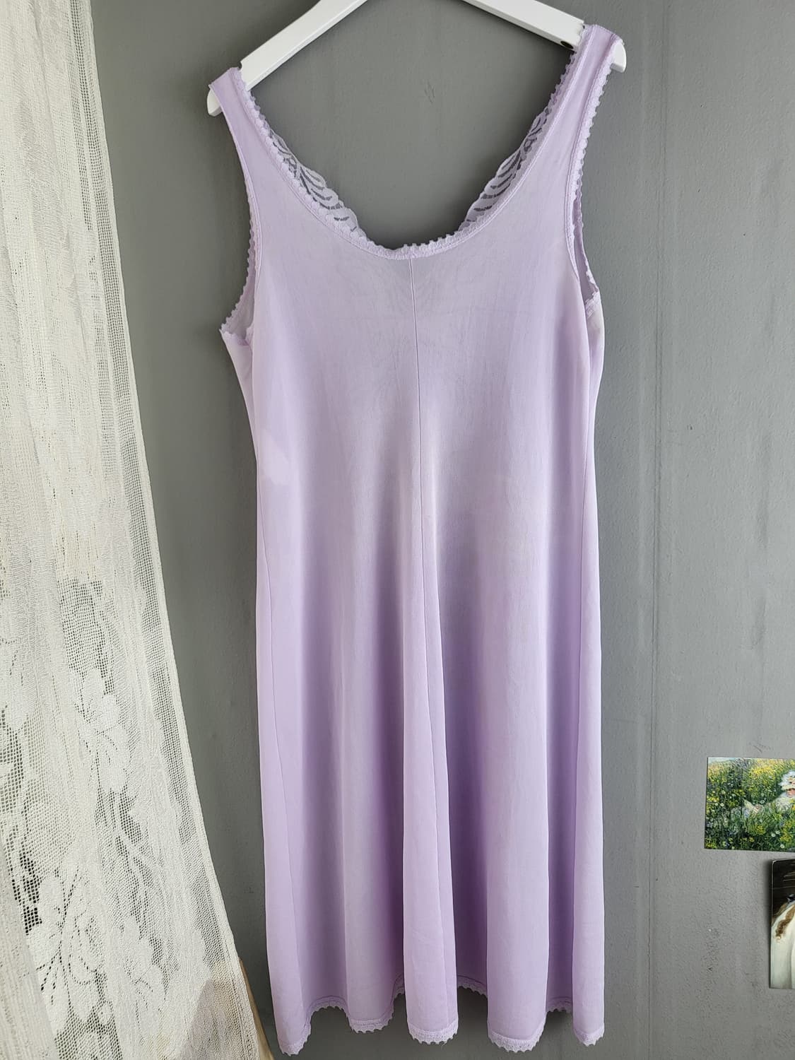 빈티지 라일락 퍼플 슬립 드레스 상품이미지9